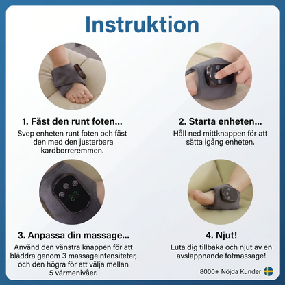 Lindria Djupvärmande Fotmassage